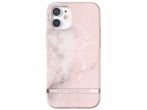 Richmond & Finch Pink Marble Case - iPhone 12 Mini hoesje