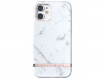 Richmond & Finch White Marble Case - iPhone 12 Mini hoesje