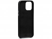 Sena Leather Skin Case Zwart - iPhone 12 Mini Hoesje Leer