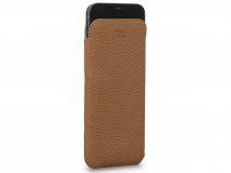 Sena Ultraslim Sleeve Bruin Leer - iPhone 12 Mini hoesje