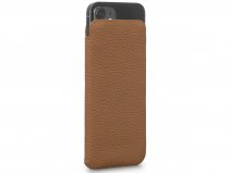 Sena Ultraslim Sleeve Bruin Leer - iPhone 12 Mini hoesje