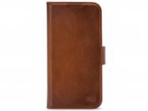 Senza Desire Bookcase Burned Cognac - iPhone 12 Mini hoesje Leer