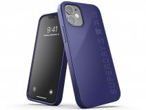 Superdry Bio Snap Case Blauw - iPhone 12 Mini hoesje