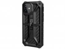 Urban Armor Gear Monarch Case Carbon - iPhone 12 Mini hoesje