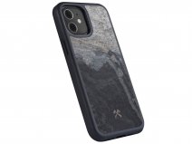Woodcessories EcoBump Stone - iPhone 12 Mini hoesje van Steen