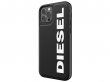 Diesel Logo Case Zwart - iPhone 12/12 Pro hoesje