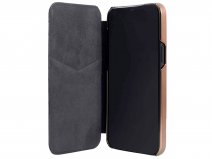 Greenwich Portland MagSafe Folio Beluga/Rosé - iPhone 12/12 Pro Hoesje