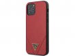 Guess Saffiano Case Rood - iPhone 12/12 Pro hoesje