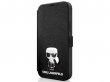 Karl Lagerfeld Ikonik Metal Bookase - iPhone 12/12 Pro hoesje
