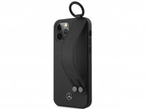 Mercedes-Benz Strap Line Case Zwart - iPhone 12/12 Pro hoesje