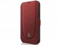 Mercedes-Benz Urban Leather Folio Rood - iPhone 12/12 Pro hoesje