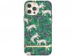 Richmond & Finch Green Leopard Case - iPhone 12/12 Pro hoesje