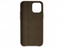 Senza Desire Card Case Burned Olive - iPhone 12/12 Pro hoesje Leer