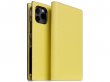 SLG Design D8 Folio Leer Lemon - iPhone 12/12 Pro hoesje