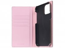 SLG Design D9 Chevere Sully Leer Roze - iPhone 12/12 Pro hoesje