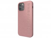 Superdry Bio Snap Case Roze - iPhone 12/12 Pro hoesje