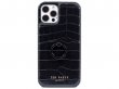 Ted Baker Croco Fingerloop Case Zwart - iPhone 12/12 Pro Hoesje