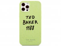 Ted Baker Bio Plastic Case 1988 Green - iPhone 12/12 Pro Hoesje