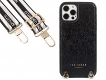 Ted Baker Crossbody Case Zwart - iPhone 12/12 Pro hoesje