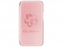 Ted Baker Magnolia Mirror Folio Case Roze - iPhone 12/12 Pro Hoesje