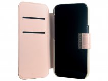 Ted Baker Pink Croco Folio Case - iPhone 12/12 Pro Hoesje