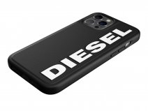 Diesel Logo Case Zwart - iPhone 12 Pro Max hoesje