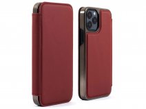 Greenwich Blake MagSafe Leather Folio Fireglow - iPhone 12 Pro Max Hoesje