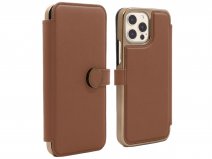 Greenwich Oxford MagSafe Folio Saddle - iPhone 12 Pro Max Hoesje