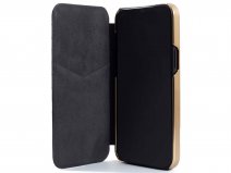 Greenwich Portland MagSafe Folio Beluga/Gold - iPhone 12 Pro Max Hoesje