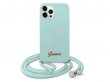 Guess Necklace Case Mint - iPhone 12 Pro Max hoesje