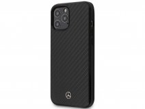 Mercedes-Benz Carbon Fiber Case - iPhone 12 Pro Max hoesje