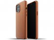 Mujjo Full Leather Case Tan - iPhone 12 Pro Max Hoesje Leer