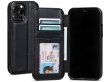 Sena Walletbook Zwart - iPhone 12 Pro Max Hoesje Leer