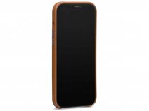 Sena Leather Skin Case Bruin - iPhone 12 Pro Max Hoesje Leer