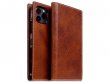 SLG Design D7 Italian Wax Leer Bruin - iPhone 12 Pro Max hoesje