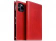 SLG Design D7 Italian Wax Leer Rood - iPhone 12 Pro Max hoesje