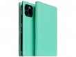 SLG Design D8 Folio Leer Teal - iPhone 12 Pro Max hoesje