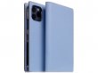 SLG Design D9 Chevere Sully Leer Blauw - iPhone 12 Pro Max hoesje