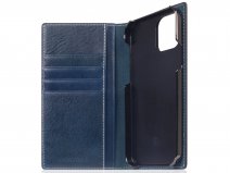 SLG Design D+ Temponata Folio Blauw - iPhone 11 Pro Max hoesje