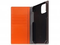 SLG Design D5 CSL Oranje Leer - iPhone 12 Pro Max hoesje