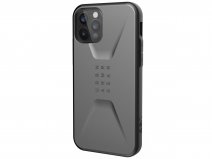 Urban Armor Gear Civilian Zilver - iPhone 12 Pro Max hoesje