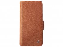 Vaja Wallet Agenda MagSafe Case Cognac - iPhone 12 Pro Max Hoesje Leer