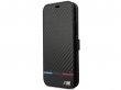 BMW M Colors Carbon Bookcase - iPhone 13 hoesje