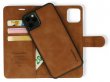 CaseMe 2in1 Magnetic Bookcase Cognac - iPhone 13 Hoesje