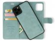 CaseMe 2in1 Magnetic Bookcase Mintgroen - iPhone 13 Hoesje