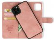 CaseMe 2in1 Magnetic Bookcase Roze - iPhone 13 Hoesje