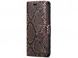 CaseMe Snake 2in1 Magnetic Bookcase Bruin - iPhone 13 Hoesje