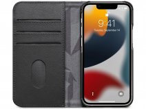 Decoded Leather Wallet Case Zwart Leer - iPhone 13 Hoesje