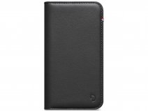 Decoded Leather Wallet Case Zwart Leer - iPhone 13 Hoesje