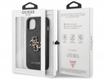 Guess Big 4G Monogram Case Grijs - iPhone 13 hoesje